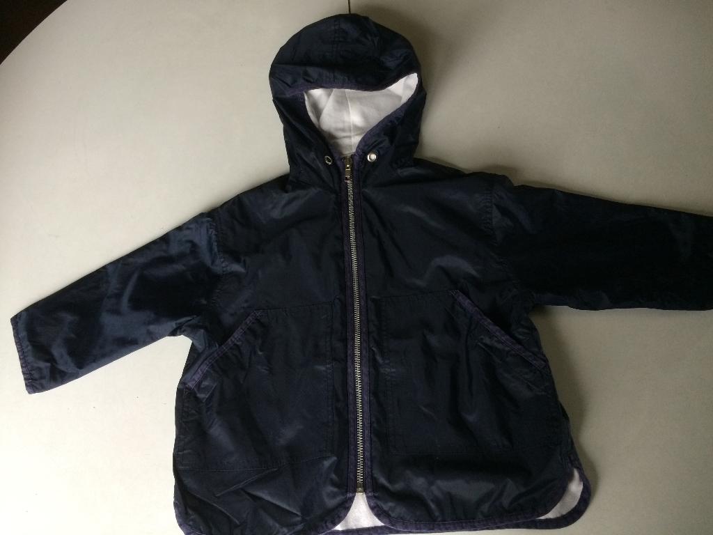 Blauw REGENJASJE - maat 92 - merk La Corderie PARIS, Ophalen of Verzenden, La Corderie PARIS, Meisje, Jas