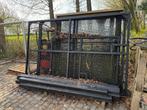metalen poorten, Tuin en Terras, Ophalen, 200 cm of meer, Nieuw, Draaipoort