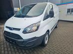 ford transit custom 2.2 diesel 3 plaatser, Auto's, Euro 5, Stof, Zwart, Wit