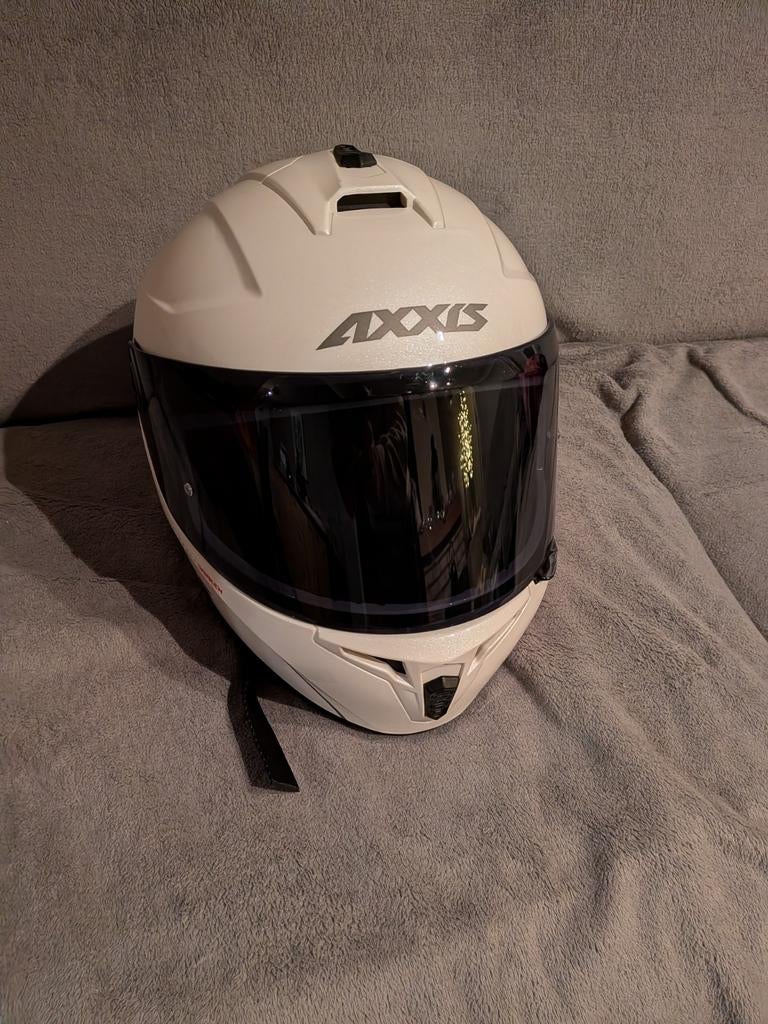 Casque intégral taille Large Axxis, Motos, Autres marques, Femmes, Seconde main, Casque intégral