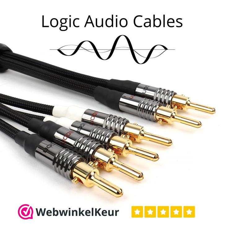 Luidsprekerkabels en interlinks op maat gemaakt, TV, Hi-fi & Vidéo, Câbles audio & Câbles de télévision