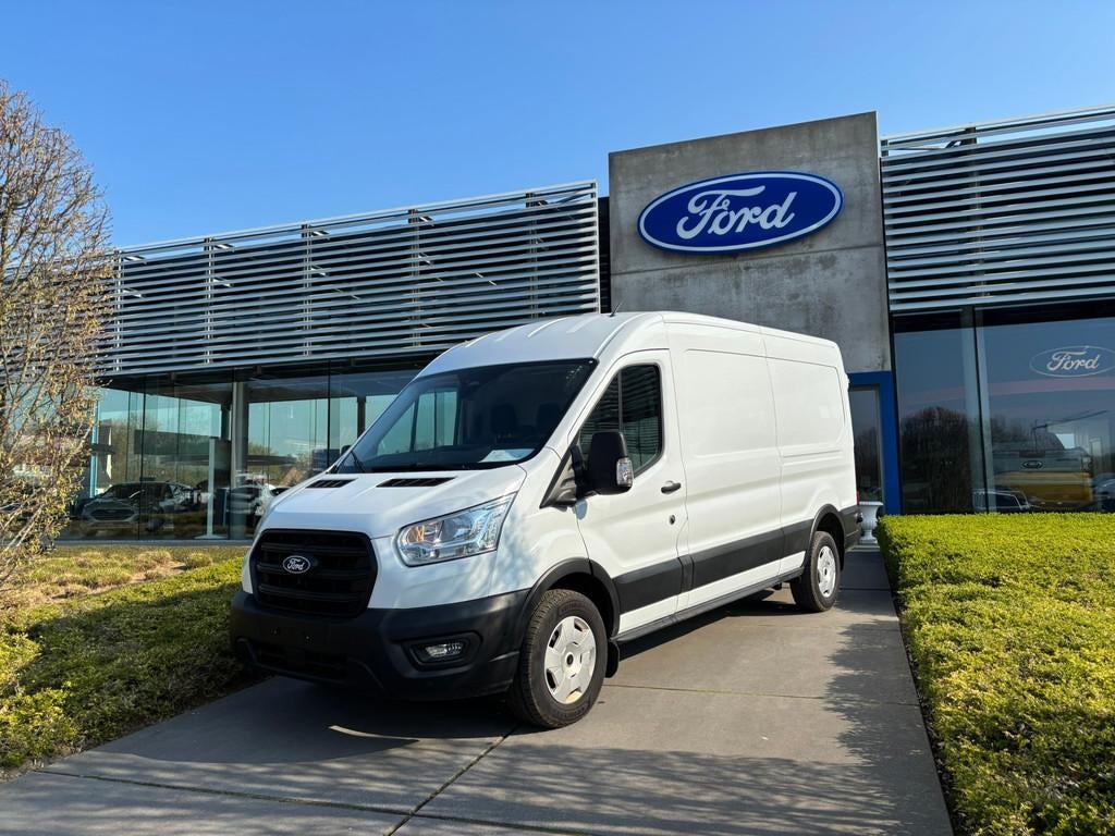 Ford Transit Trend 350L 2.0TD 130pk / STOCK (bj 2025), Auto's, Bestelwagens en Lichte vracht, Bedrijf, Te koop, 360° camera, ABS
