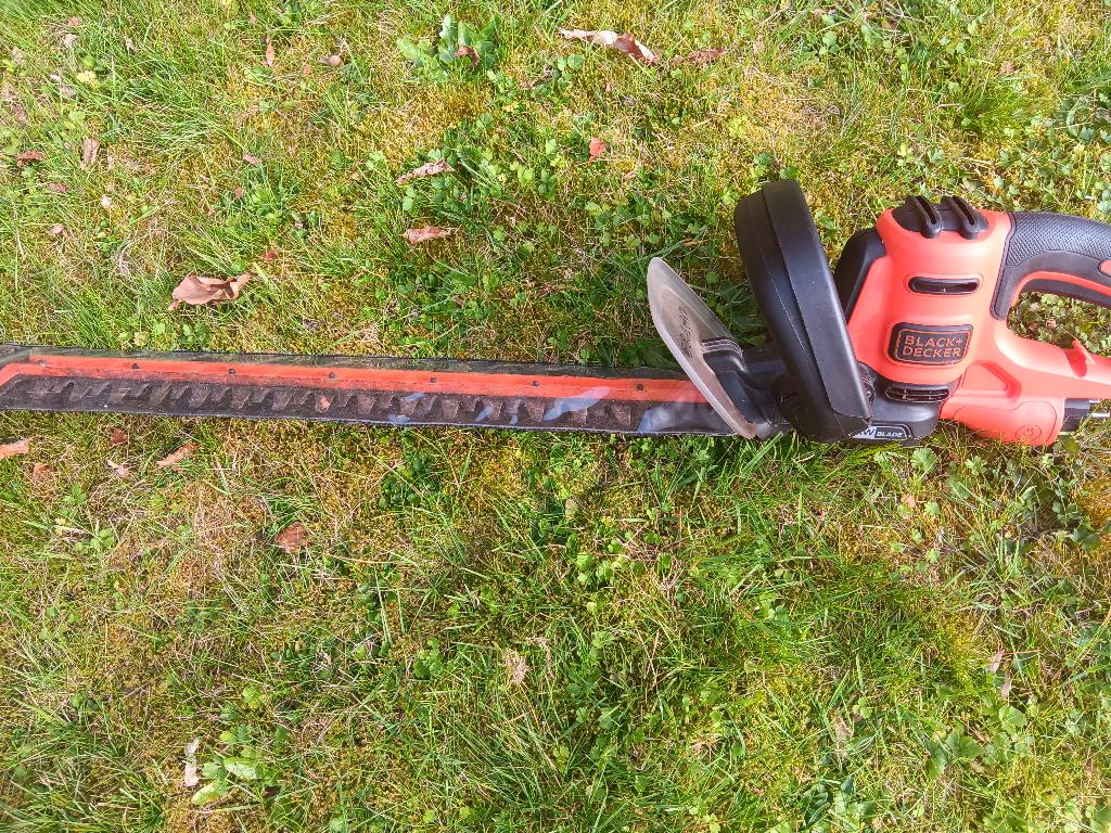 elektrische snoeischaar, black en decker, Jardin & Terrasse, Sécateurs, Enlèvement, Utilisé