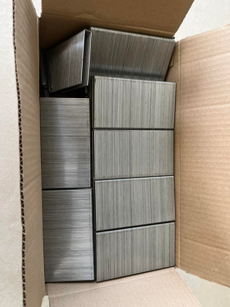 Agrafes galvanisées pour cloueuse pneumatique, Enlèvement