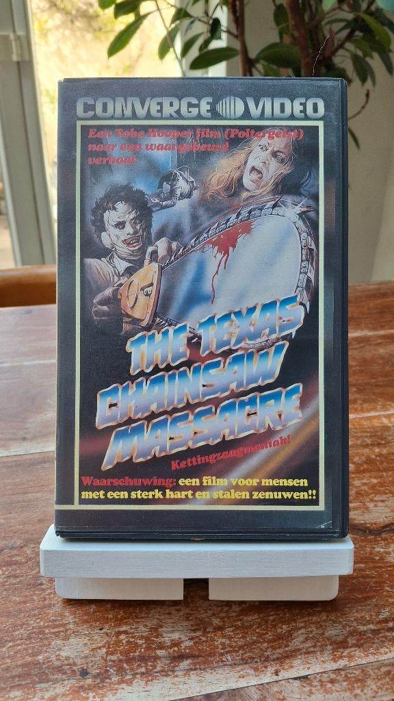 The Texas Chainsaw Massacre NL VHS, Vanaf 16 jaar, Ophalen of Verzenden, Gebruikt, Horror