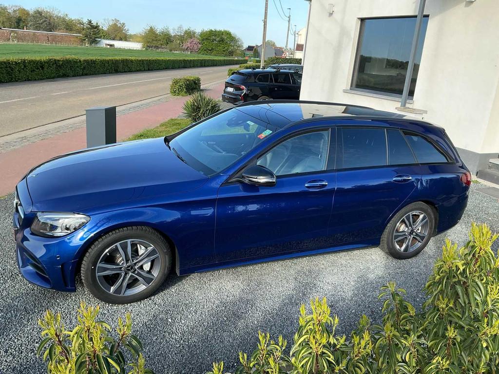 2019 Mercedes-Benz C 200 D Break Stationwagen Personenauto, Auto's, Automaat, Gebruikt, Euro 6, Bedrijf
