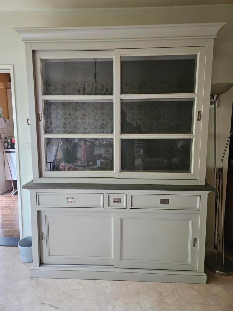 Glazenkast buffetkast en dressoir, Huis en Inrichting, Kasten | Buffetkasten, Ophalen