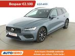 Volvo V60 2.0 T6 Recharge Plug-in Hybrid Essential AWD, Auto's, Volvo, Automaat, Stof, Gebruikt, Euro 6