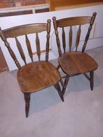 chaises en bois, Maison & Meubles, Chaises, Enlèvement, Utilisé, Bois, Deux