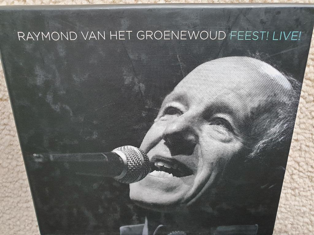Raymond Van Het Groenewoud: Feest Live - cd, Cd's en Dvd's, Cd's | Nederlandstalig, Ophalen of Verzenden, Zo goed als nieuw