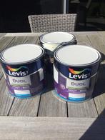 Verf Levis dual primer en lak, kleur wit, Doe-het-zelf en Bouw, Verf, Beits en Lak, Wit, Nieuw, Ophalen of Verzenden, Verf