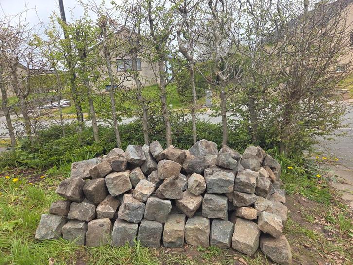 Gratis kasseien / kinderkopjes – 300 stuks, Tuin en Terras, Grind, Keien en Split, Ophalen