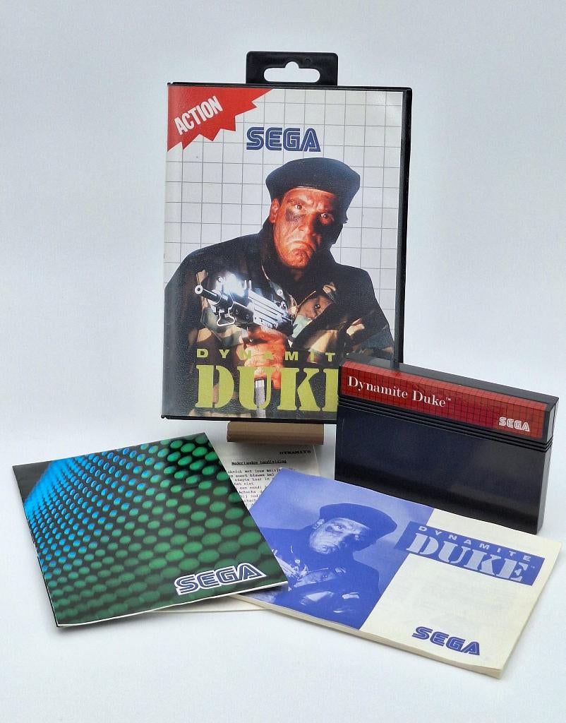 Dynamite Duke SEGA Master System SEGA PAL CIB, Games en Spelcomputers, Games | Sega, Zo goed als nieuw, Master System, Shooter
