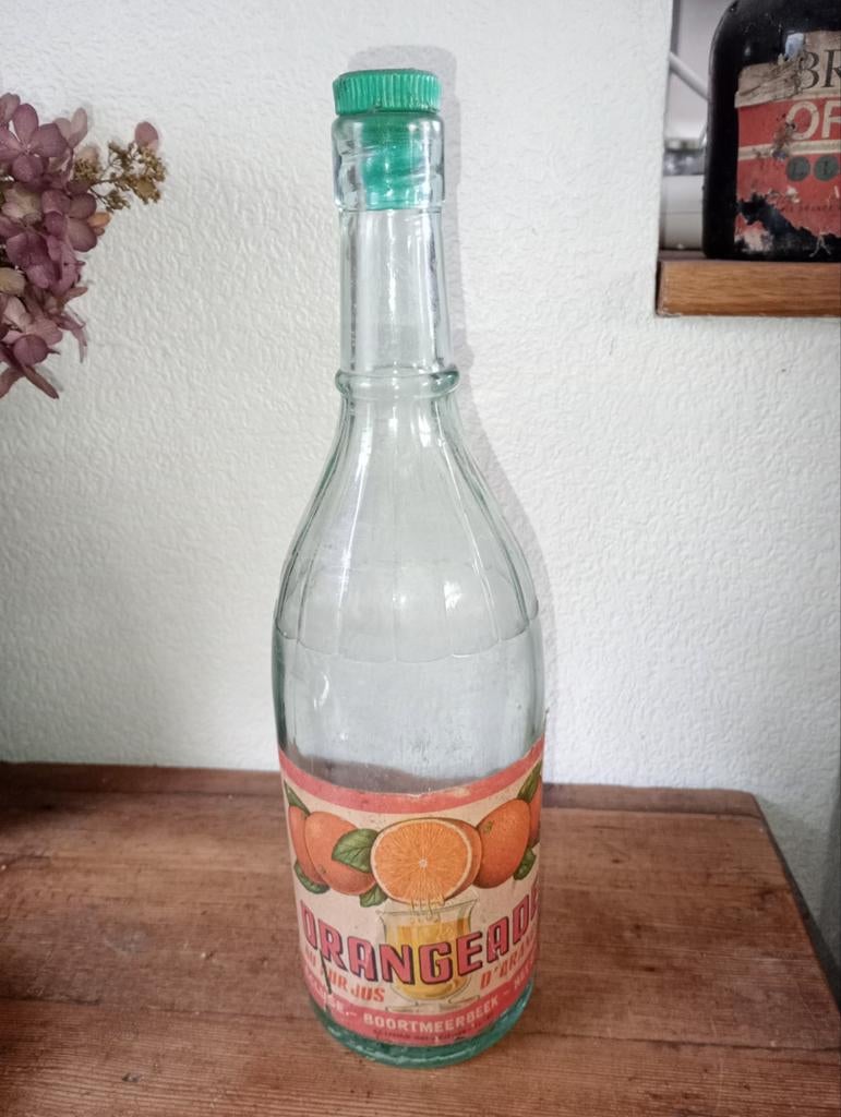 Brasserie bière ancienne bouteille Orangeade Het SAS, Enlèvement ou Envoi