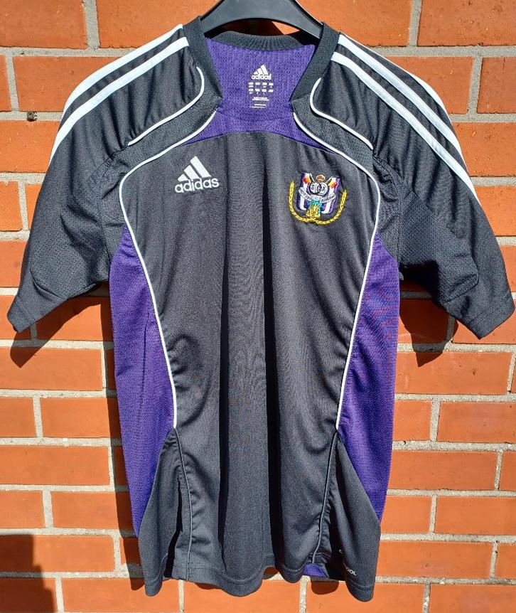 Shirt RSC Anderlecht 2010-2011, Sport en Fitness, Voetbal, Zo goed als nieuw, Shirt, Maat M, Ophalen of Verzenden