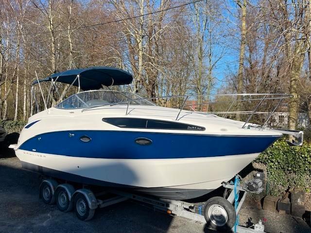 Bayliner 265 met MerCruiser 5.0 MPI + Bravo 3 – Instapklaar, Watersport en Boten, Speedboten, Gebruikt, 6 meter of meer, Benzine
