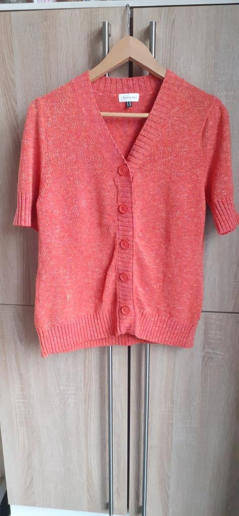 Trui half lange mouw, Accent, Oranje, Zo goed als nieuw, Ophalen