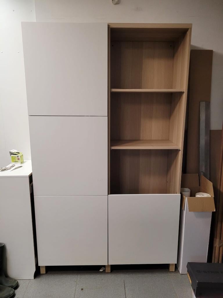 Besta kast Ikea 190 cm hoog, Ophalen, Met deur(en), 100 tot 150 cm, Zo goed als nieuw