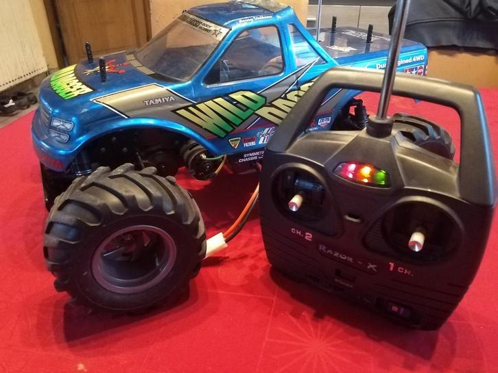 Tamiya wild dagger monstertruck, Hobby en Vrije tijd, Modelbouw | Radiografisch | Auto's, Ophalen of Verzenden