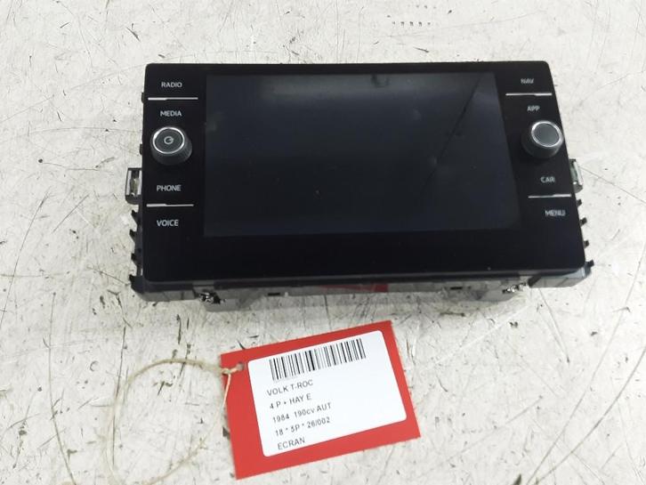 AFFICHEUR / ECRAN Volkswagen T-Roc I (5G6919605B), Autos : Pièces & Accessoires, Autres pièces automobiles, Volkswagen, Utilisé