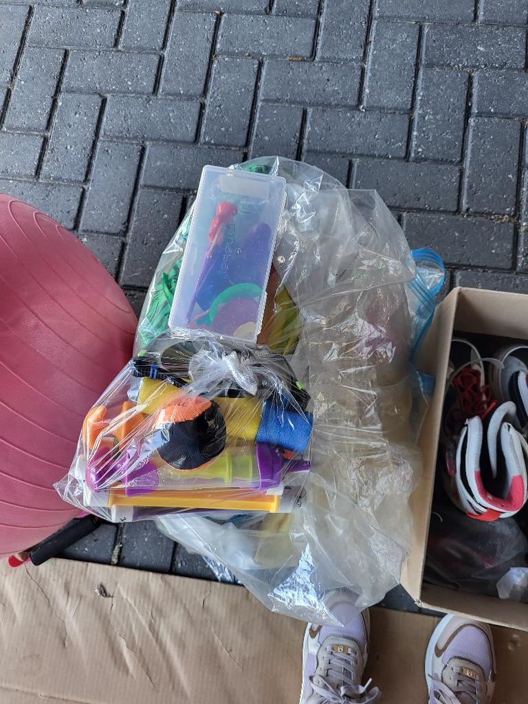 Buitenspeelgoed, Ophalen, Gebruikt