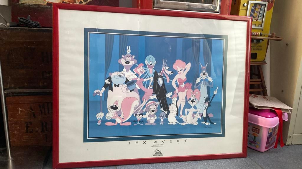 Affiche Tex Avery Démons et Merveilles, Enlèvement, Comme neuf