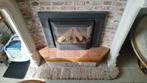 Schouwmantel(wordt nog afgebroken) + gaskachel, Ophalen, Gebruikt, Inbouwhaard, Gashaard