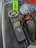 Zoom h1 met audio Technica in ears en jack extension, Muziek en Instrumenten, Ophalen of Verzenden, Gebruikt