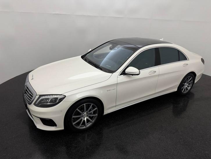 S63 amg Mercedes s-klasse w222 vol opties parelmoer wit, Auto's, Mercedes-Benz, Particulier, S-Klasse, Benzine, Euro 5, 5 deurs