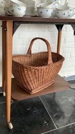 Grote rieten mand, Ophalen, Gebruikt