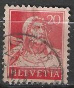 Zwitserland 1924-1927 - Yvert 202 - Willem Tell - 20 c. (ST), Verzenden, Gestempeld