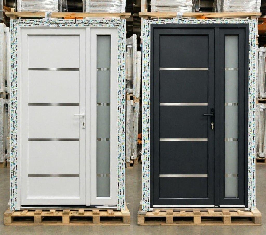 PORTES D’ENTRÉE PVC DISPONIBLES, Bricolage & Construction, Châssis & Portes coulissantes, Neuf, Enlèvement