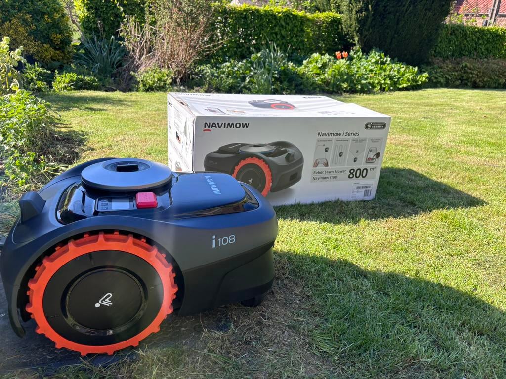 Navimow i108e, Tuin en Terras, Robotmaaiers, Bestuurbaar via app, -, @.com, Ophalen of Verzenden