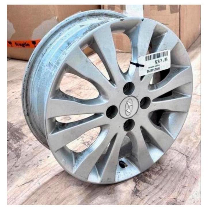 Licht metalen Velg Wiel HYUNDAI I20 I 16” inch x 5.5J oem, Auto diversen, Tuning en Styling, Ophalen of Verzenden