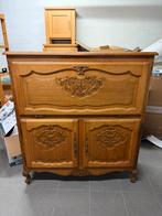 Antieke drankenkast in eik, Ophalen