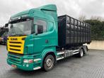 2006 Scania R380 Vrachtwagen met Dalby 22T schuifhaakarmsyst, Auto's, Vrachtwagens, Scania, Overige brandstoffen, Bedrijf, Euro 4