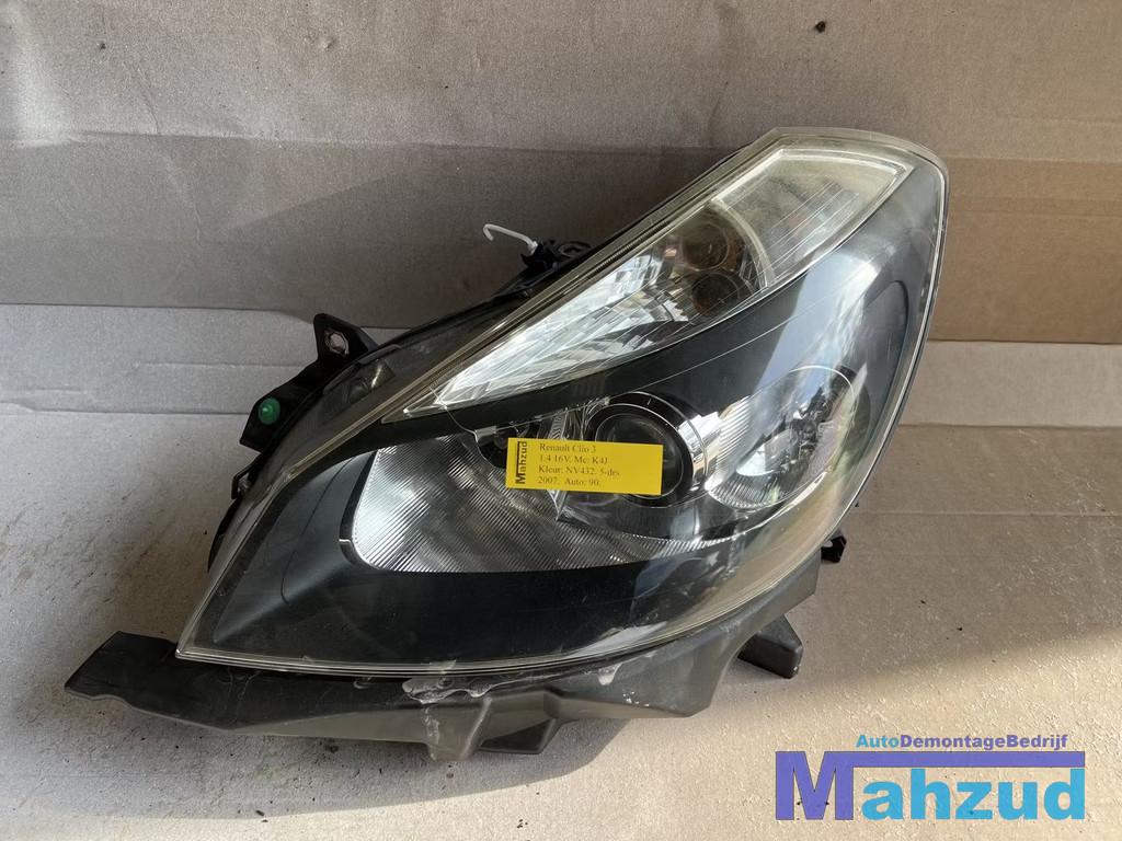 RENAULT CLIO 3 Links koplamp headlight UK Engels 2005-2012, Auto-onderdelen, Renault Group, Gebruikt, Contact.group@renault.com