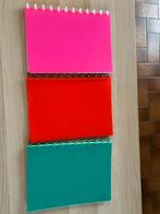 Lot de trois cahiers à anneaux, Divers, Enlèvement, Utilisé