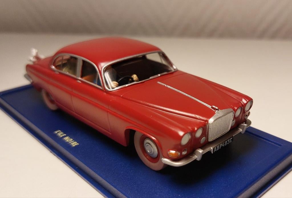Voiture TINTIN Atlas 1/43 'Le Jaguar du Docteur Müller', Enlèvement ou Envoi, Voiture