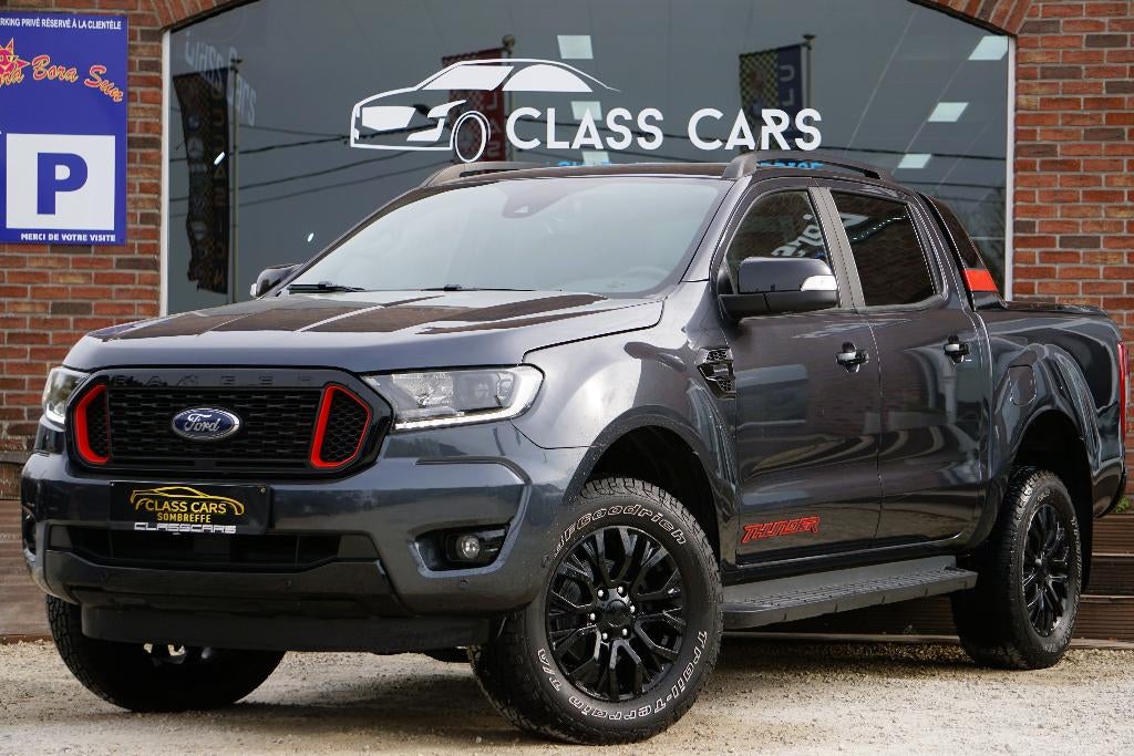 FORD RANGER 2.0 EDITION THUNDER 28000 HTVA / TVA-BTW RECUP, Autos, Ford, Cuir, Argent ou Gris, Achat, Euro 6