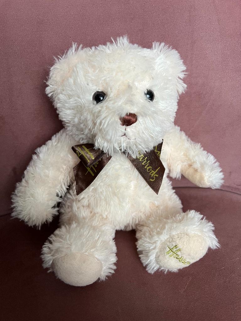 Ours en peluche Harrods, souvenir de Londres à collectionner, Collections, Ours & Peluches, Comme neuf, Ours en tissus, Autres marques