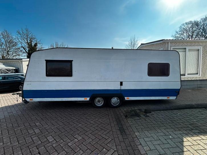 Dethleffs tandemasser, Caravans en Kamperen, Caravans, Particulier, tot en met 4, 1000 - 1250 kg, Rondzit, Dethleffs, 6 tot 7 meter
