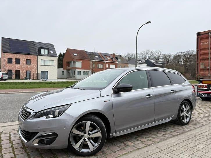 Peugeot 308 Gt Line | 12 M Garantie | 110Dkm | Benzine|2017|, Stof, 1199 cc, 5 deurs, 3 cilinders
