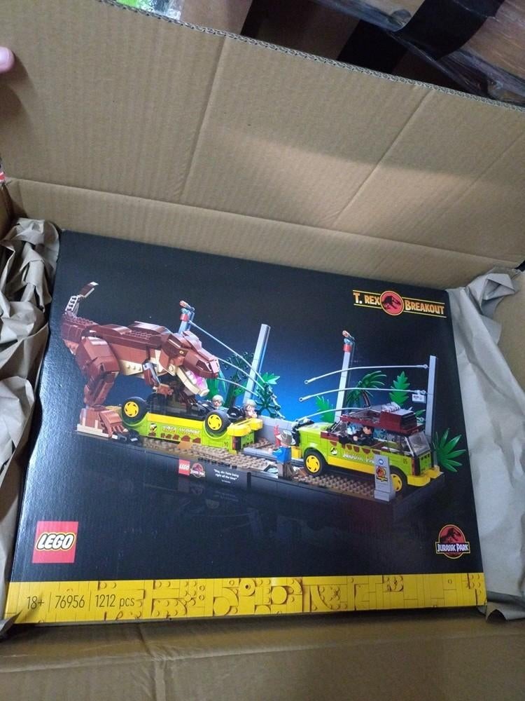 LEGO 76956 T.REX Breakout, Enfants & Bébés, Jouets | Duplo & Lego, Neuf, Lego, Ensemble complet, Non ouvert/scellé