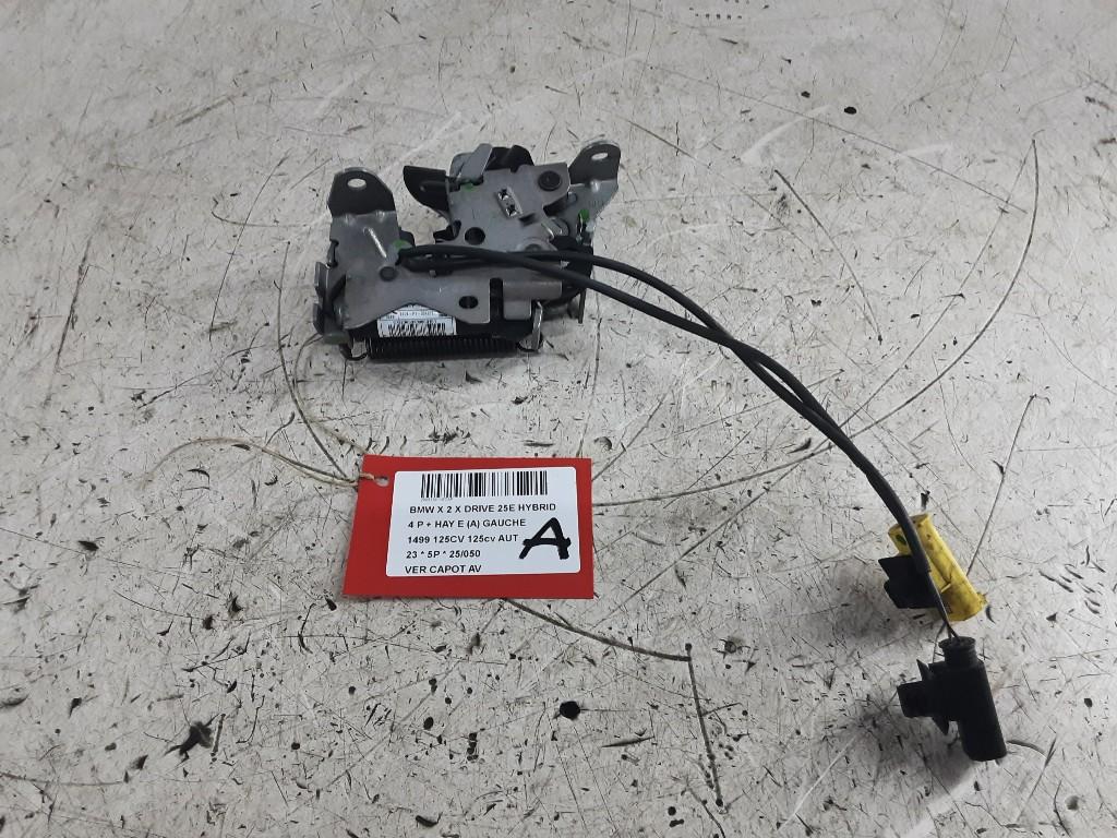 SERRURE CAPOT BMW X2 (F39) (01-2017/10-2023) (8737702), Mevr. I. Hauben, Utilisé, BMW, Rue de l'Espoir 34 34
4030  GRIVEGNÉE, BE