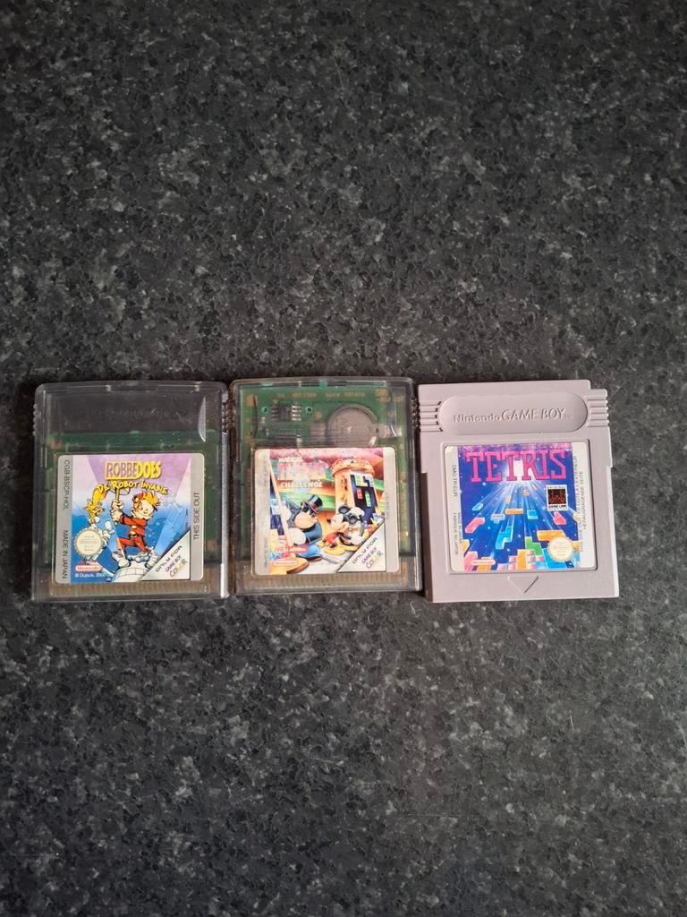 Game boy spellen, Ophalen