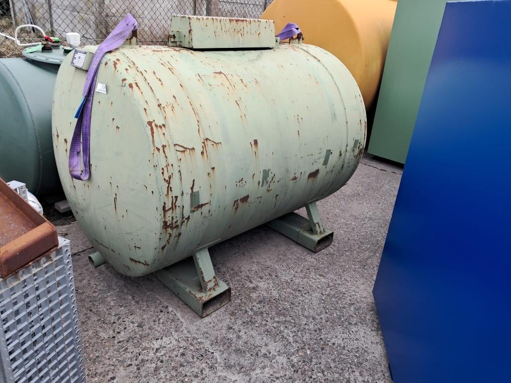 Mazouttank 1500 liter dubbelwandig : 2 stuks, Enlèvement