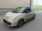 Fiat 500 L, Auto's, Euro 5, Monovolume, Beige, Leder en Stof