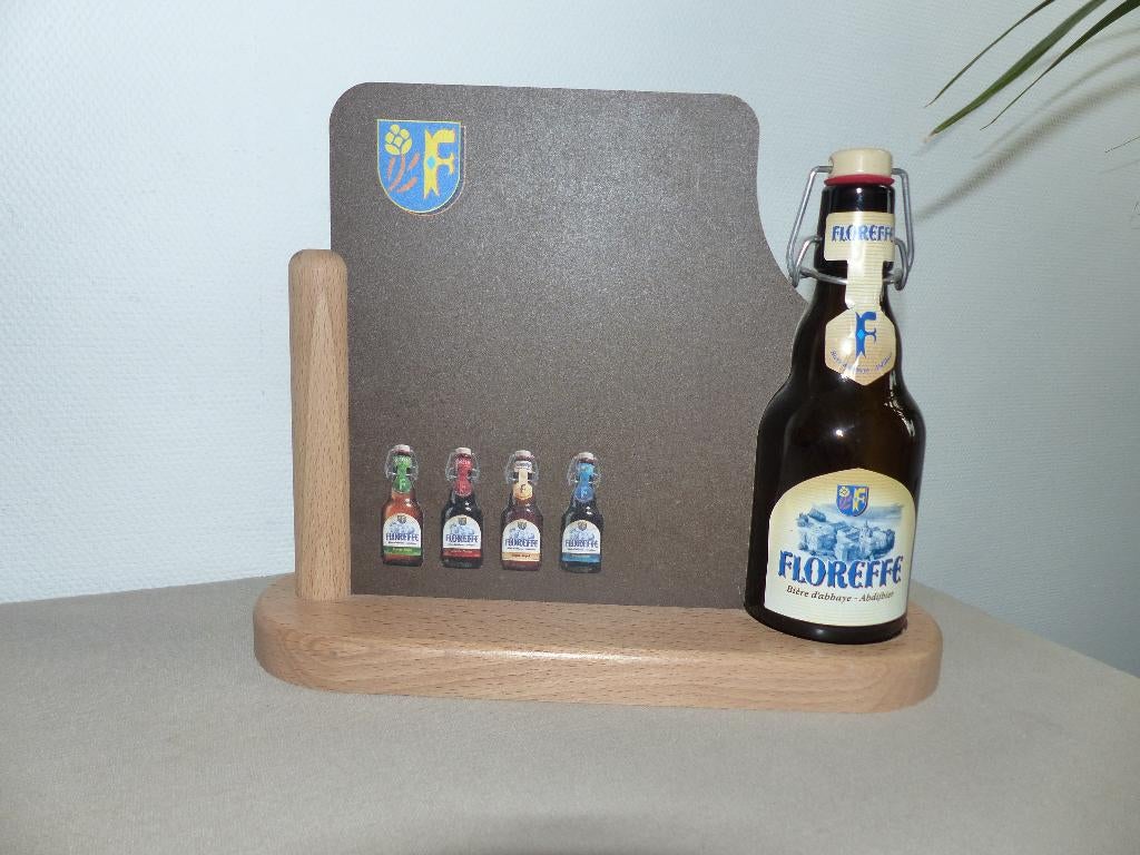 Bouteille de bière Floreffe avec tableau, Enlèvement ou Envoi, Comme neuf