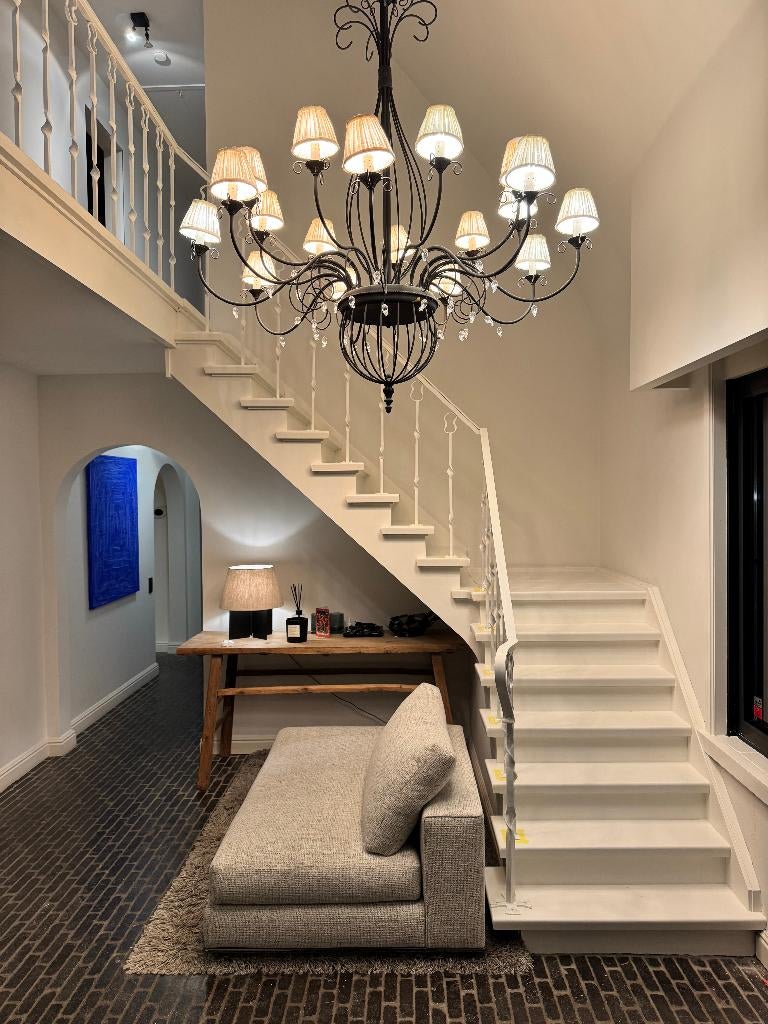 Landelijke kroonluchter, Ophalen, Gebruikt, Overige materialen, Landelijk